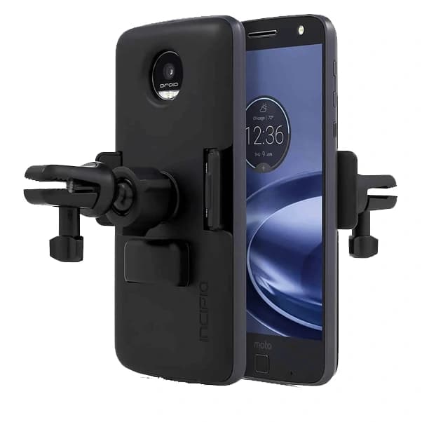 Support de téléphone pour Verizon et Motorola Moto Z – Noir