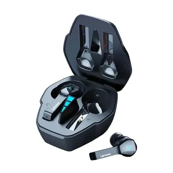 Écouteur Lenovo HQ08 TWS avec ANC – 4h d’autonomie – BT 5.0 – IPX5 – Microphone 3D Bass – Noir