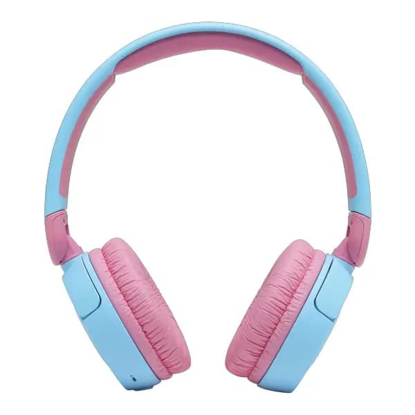 Casque JBL pour enfant – 30h d’autonomie – Bluetooth – Micro intégré – Bleu/Rose – JR310BT