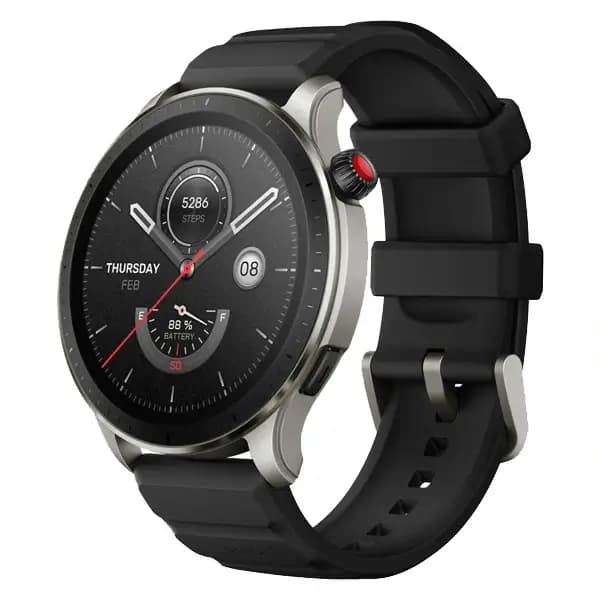 Montre Connectée Amazfit GTR 4 – 24Jrs d’autonomie – Écran 1,43 – GPS – BT 5 – Mémoire Flash 2,3Go – Noir