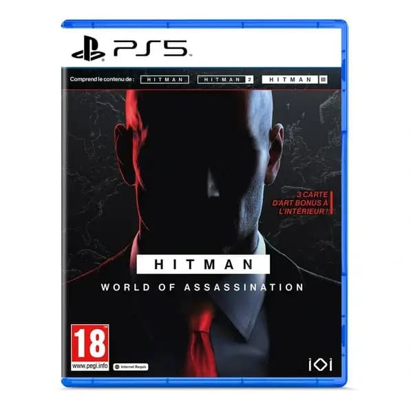 CD – Hitman World Of Assassination – Jeu PS5