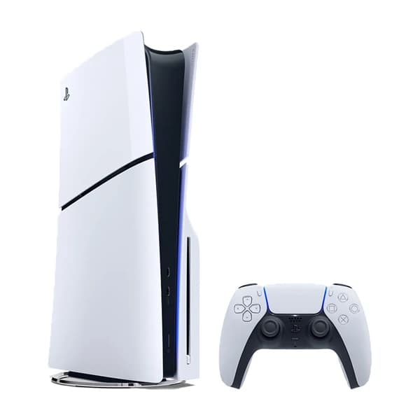 Console PS5 Slim Édition Standard Sony – Avec une manette – Blanc