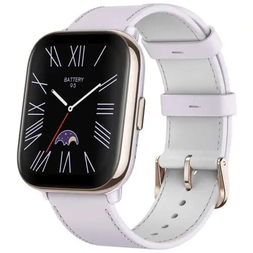 Montre connectée avec coach sportif AI Amazfit Active – GPS – appels – stockage de musique – Autonomie 14 jours – écran 1,75″ – Violet
