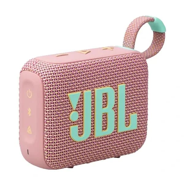 Mini enceinte portable sans fil JBL GO 4 – BT5.3 – Etanche IP67 – USB-C – Autonomie 7h – Rose