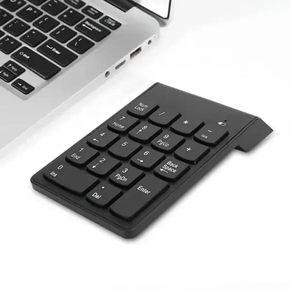 Mini Pavé numérique sans fil – Noir