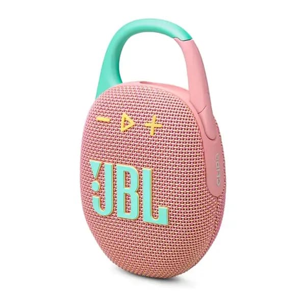 Enceinte Bluetooth Portable JBL Clip 5 – 12h Autonomie – IP67 – Rose