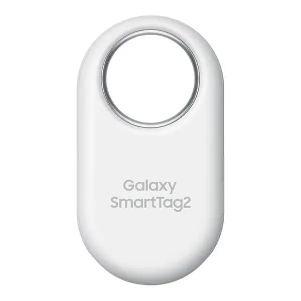 Traceur de téléphone connecté Galaxy SmartTag 2 – BT allant jusqu’à 120m – IP67 – 500jrs d’économie – Blanc – EI -T5600