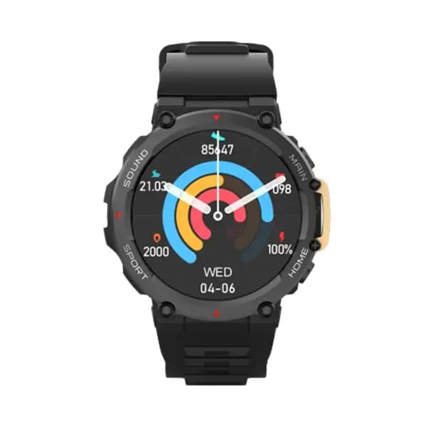 Montre Connectée – SW02 – Goaltage – iOS & Android – IP68 – Noir