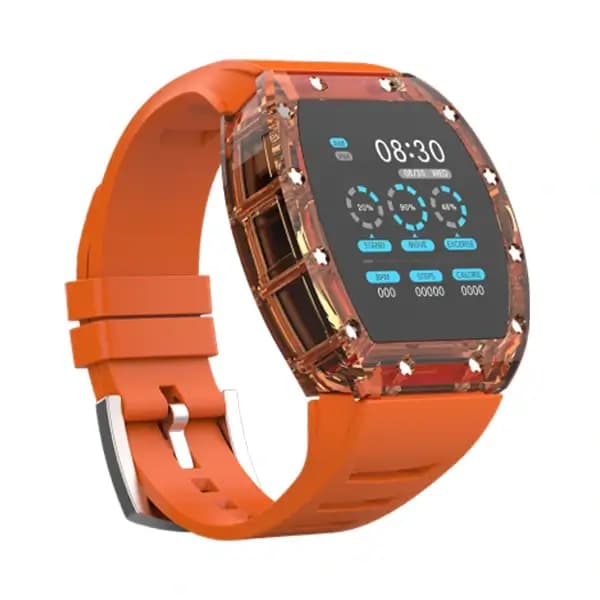Montre Connectée – SW01 – Goaltage – iOS & Android – IP67 – Orange