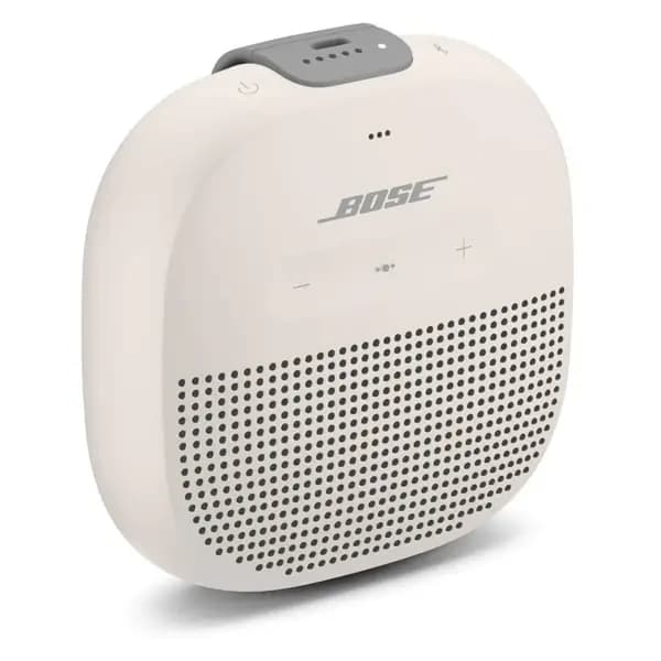 Enceinte Bluetooth Portable Bose SoundLink Micro – Étanche – Commandes vocales – Blanc/Nuage – 783342-0400