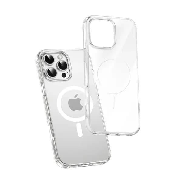 Coque MagSafe Pour iPhone16 – Anti-traces de doigts, – protection ultra – Green Lion – GNMCRYC16CL
