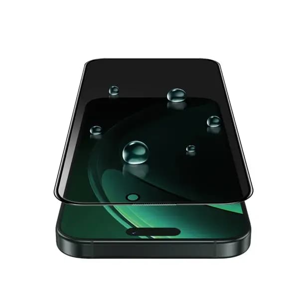 Antichoc – Protection d’écran entièrement incurvé pour iPhone 16 – Ultra réactif – anti-traces de doigts – Anti-rayures – sans bulles – Noir – Green Lion – GNDPTPV16BK