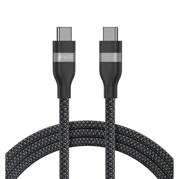 Câble tressé de charge rapide et transfert de données ANKER – Type-C vers Type-C – A82E2H12