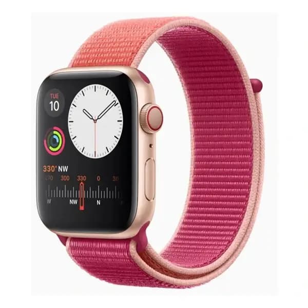 Bracelet de remplacement pour montre en nylon sport fileté W17 Coteetci Magic Tape WatchBand – 42/44mm – Pomegranate – WH5226-SL