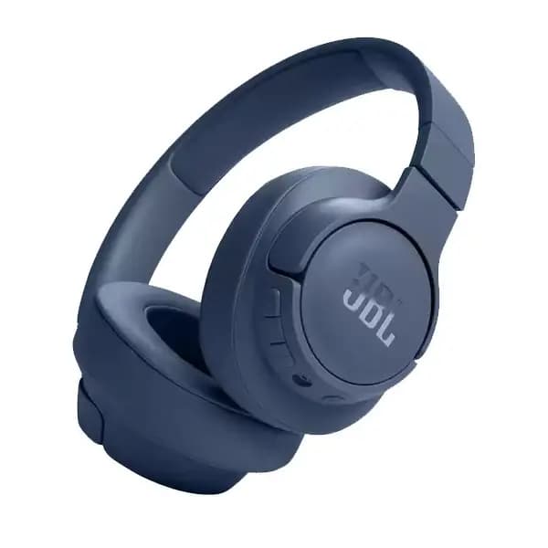Casque supra-auriculaire sans fil JBL Tune 720BT – Bluetooth 5.3 – Commandes/Micro – Autonomie 76h – Pliable – Bleu