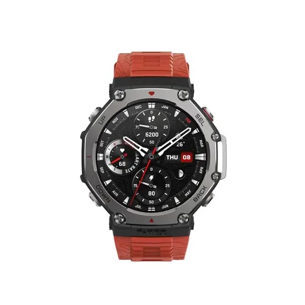 Montre connectée Amazfit T-Rex 3 – Écran amoled de 1,5″ – GPS intégré – 27 jours d’autonomie de la batterie – Android et IOS – Lava
