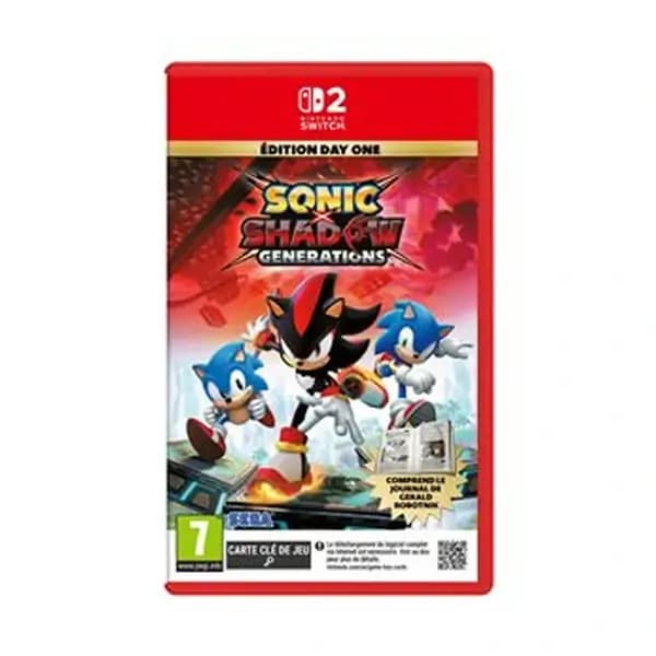 CD – Sonic Shadow Générations – Jeu Nintendo Switch 2