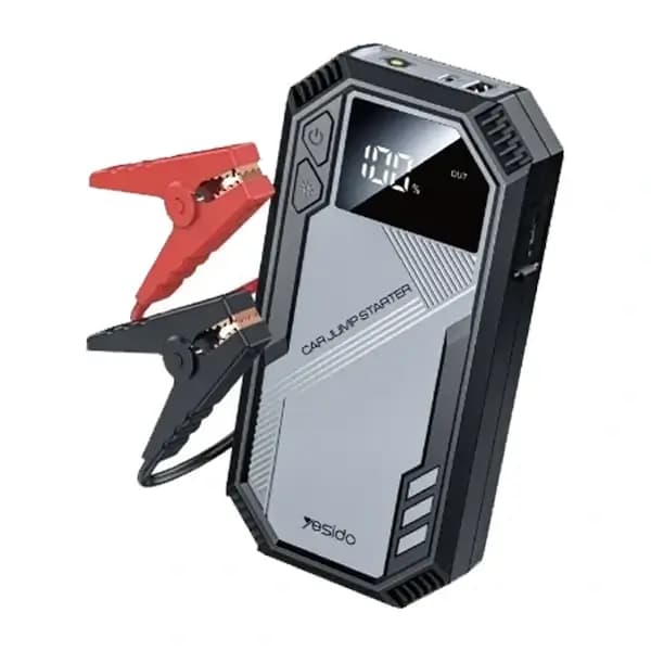 Démarreur de secours pour batterie de voiture – 6000mAh – Lampe LED intégrée avec mode SOS – Ports USB intégrés – VC11 – YESIDO