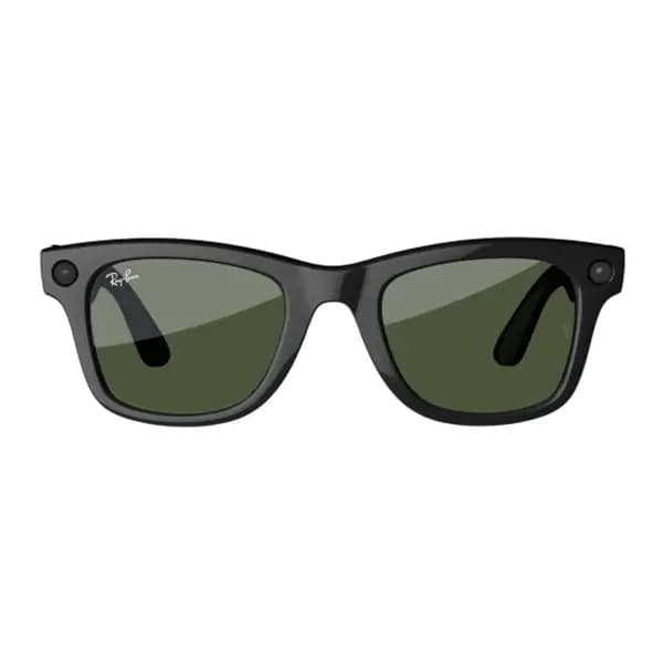 Lunette de soleil connectée avec caméra intégrée Ray-Ban Meta Wayfarer Shiny Black – Polarisé – BT 5.2 – 32G – 12MP – 36h d’autonomie