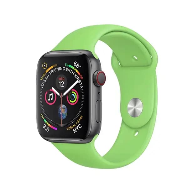 Bracelet de remplacement pour montre W3 en silicone Coteetci Silicone WatchBand – 42mm/44mm – Vert