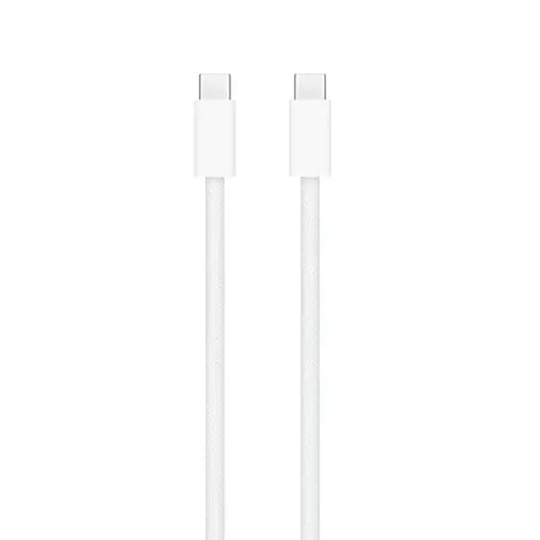 Câble de charge Apple – 2m – 240W – Type-C vers Type-C – Plus compatible avec les appareils de séries Apple – MYQT3