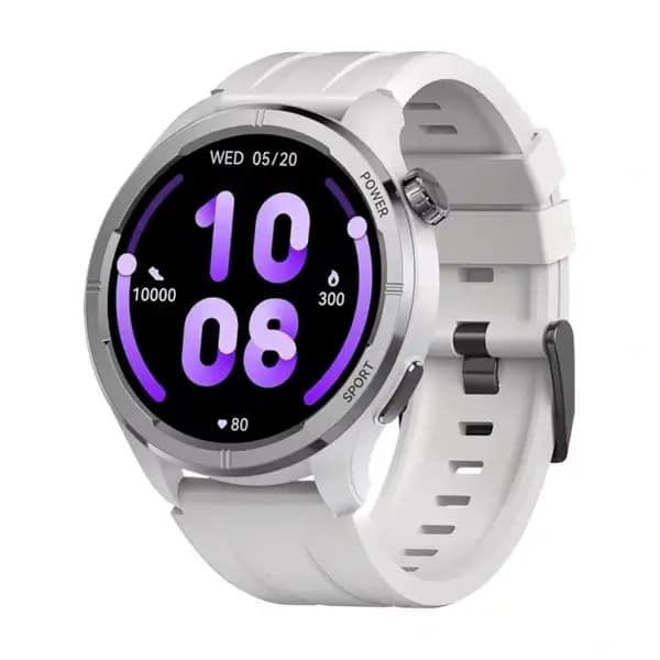 Montre connectée Haylou Solar Neo – Écran 1,53″ – IP68 – 7 Jours Autonomie – Bracelet en nylon – Argent