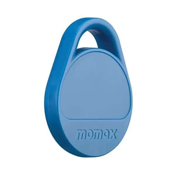 Traceur de téléphone connecté MOMAX Pinpop Lite – Suivi précis en temps réel – Bleu