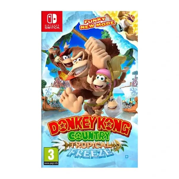 CD – Donkey Kong Country Tropical Freeze – Jeu Nintendo Switch