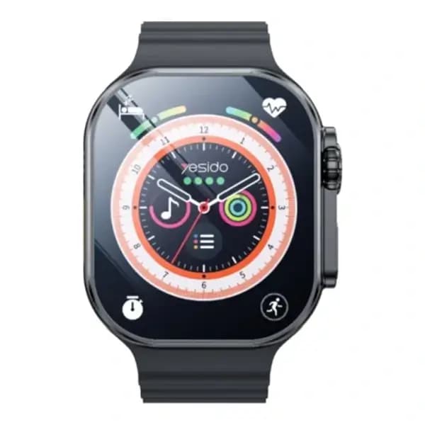 Montre connectée Yesido – BT – Écran 2″ – Android et IOS – Fonction d’appel – Écran tactile – Appel vocal – Résistant à l’eau – IO24