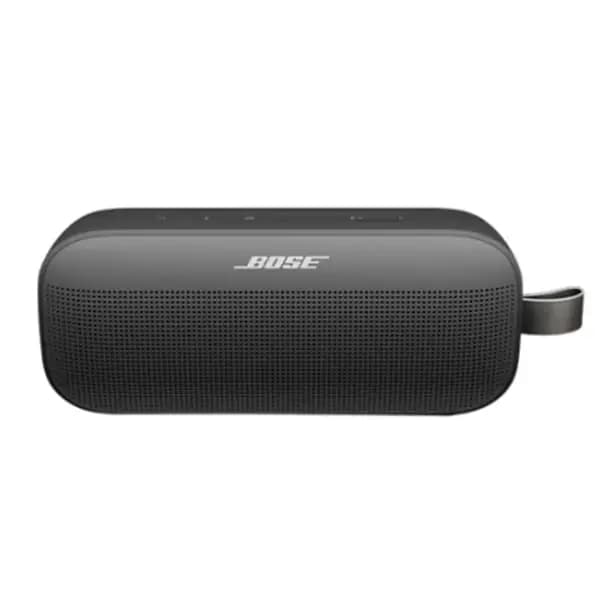 Enceinte portable avec microphone intégré Bose SoundLink Flex 2e génération – BT 5.3 – 12h d’autonomie – IP67 – Réduction de l’écho – Noir