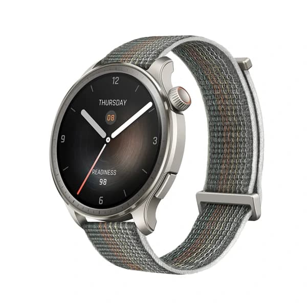 Montre connectée Amazfit Balance – écran AMOLED 1,5″ – Autonomie 14 jours – BT 5.0 – Wi-Fi – GPS – Bracelet tressé – Gris – A2287