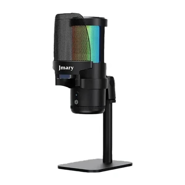 Microphone filaire avec câble USB/Type C – JMARY – Réduction de bruit – Compatible avec PC, téléphones et tablettes – MC-PW13