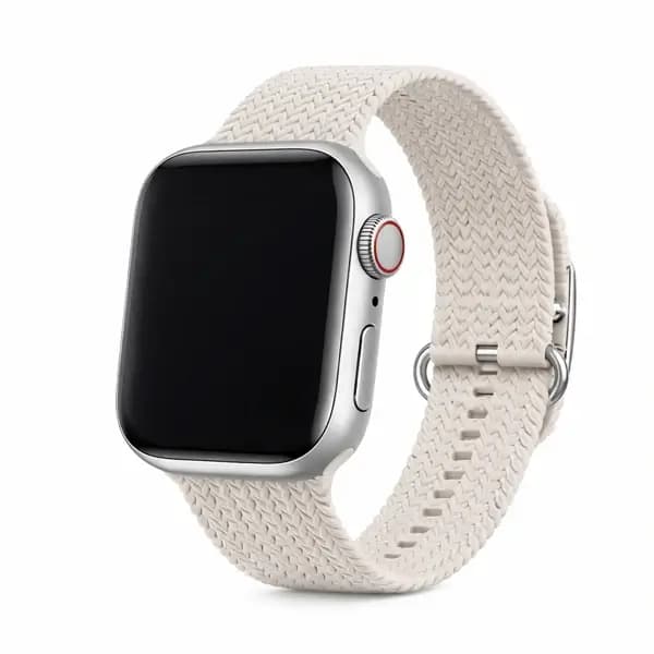Montre connectée + une petite montre avec 3 bracelets Smart Barry A19 mini – 38mm – Écran HD 1,75″ – BT allant jusqu’à 10m – Cadran argenté