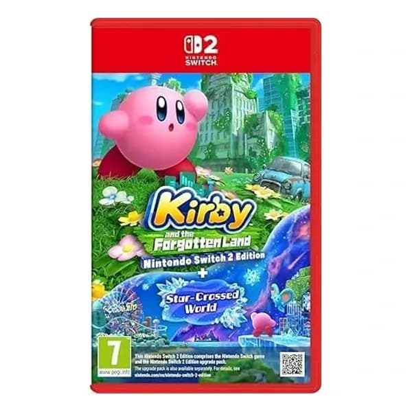 CD – Kirby forgotten land + star crossed world – Jeu Nintendo Switch 2