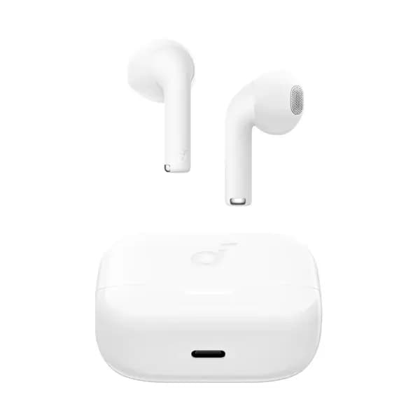 Écouteur sans fil Soundcore K20i by Anker – 36h d’autonomie – IPX5 – Appels clairs optimisés par l’IA et réduction du bruit – Blanc – A3994H11