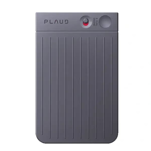 Enregistreur vocal IA avec deux microphones Mems Plaud Note – 64Go – 30h d’autonomie – Portée d’enregistrement effective de 10m – Noir