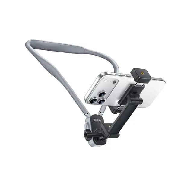 Support de téléphone multifonctionnel à porter autour du cou avec sangle arrière Yesido – Rotation 360° – C334