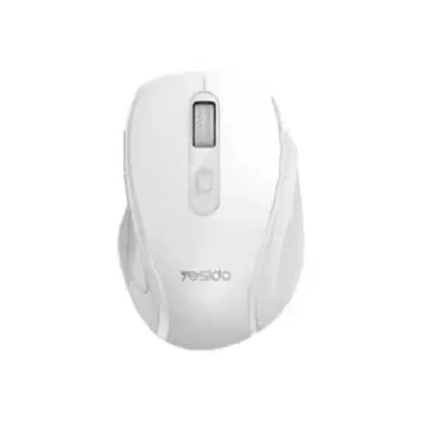 Souris sans fil Yesido – 4 niveaux DPI réglables – 6 boutons et faible bruit – Blanc – KB45