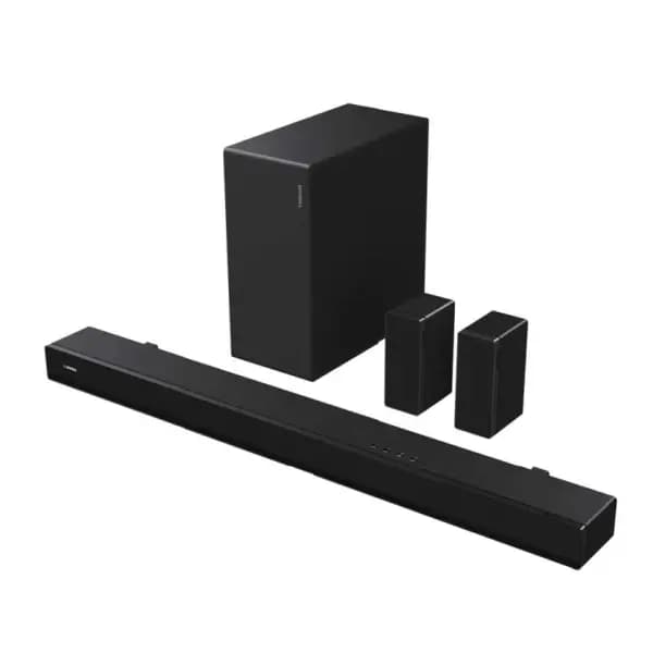 Barre de son Toshiba – 580W – 8 haut-parleurs et un caisson de basses externe de 6,5 pouces – M510WR