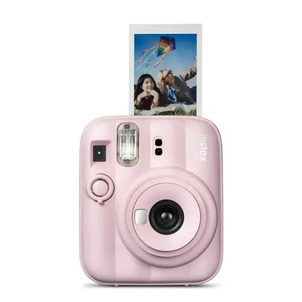 Appareil photo instantané Fujifilm Instax Mini 13 – Alimentation par deux piles alcalines AA – Éjection de film automatique – Rose bonbon