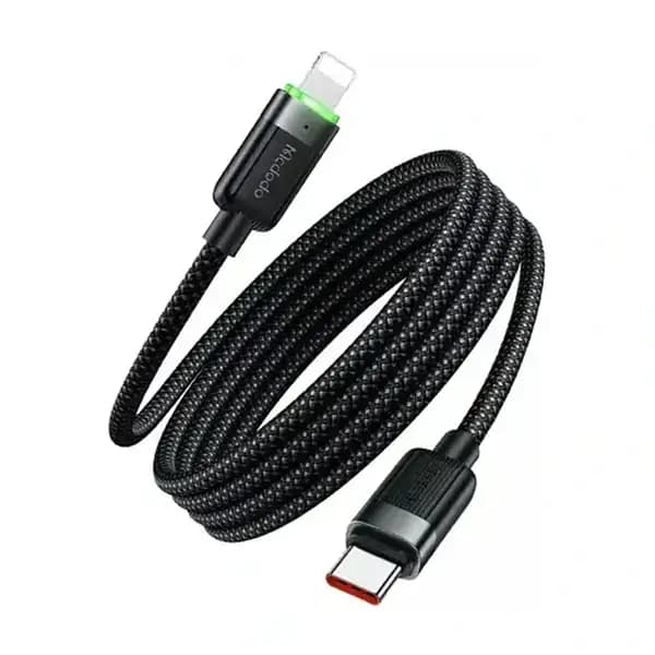 Câble de charge Mcdodo – 36W – Type-c vers Lightning pour iPhone – 1.2m – Câble magnétique à enroulement automatique – CA-2010