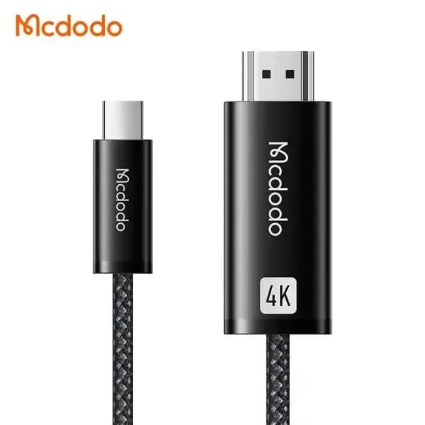 Câble adaptateur Mcdodo Cab Flow – Type-C vers HDMI – 4K – 2m – Pour transmissions d’images Ultra nette – CA-7900