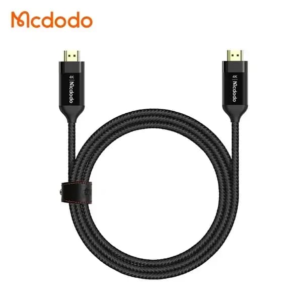 Câble de connexion HDTV Mcdodo – HDMI vers HDMI 2.0 – 2m – 4K – Compatible avec Hôte PC, Ordinateur portable, Décodeur, TV – CA-7180