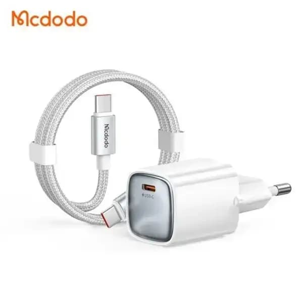 Chargeur Mcdodo Nano 45 Gan Mini – Puissance 45W – Port Type-C et câble Type-C de 240W – CH-4432