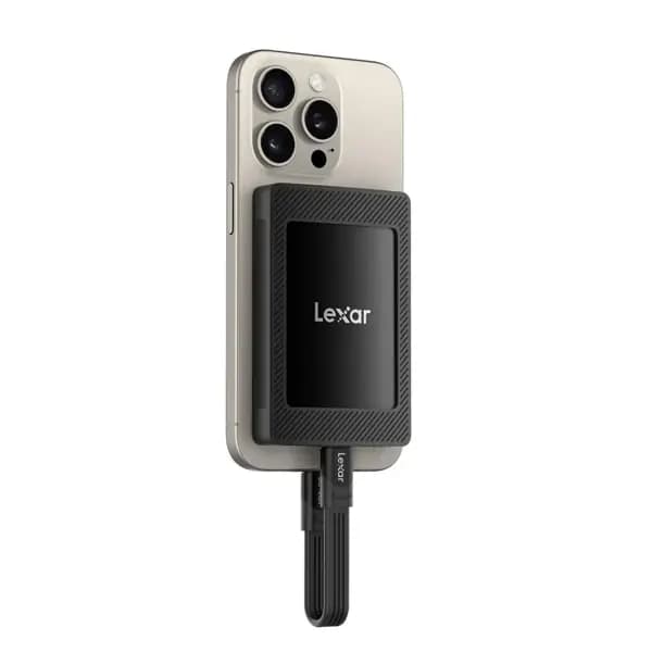 Disque Dur SSD 1To magnétique pour Smartphone Lexar – Gen 2×2 – Type-C – USB 3.0 – 2000MB/S – SL500