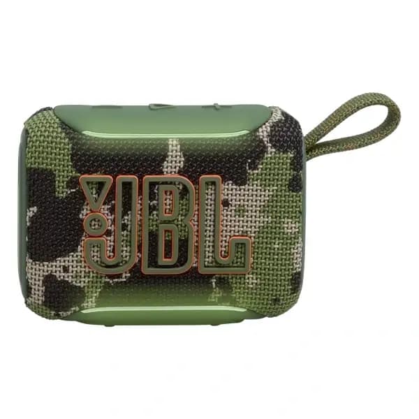 Mini enceinte portable JBL Go 5 – 10h d’autonomie – BT – IP68 – Éclairage d’ambiance sur les bords – Camouflage