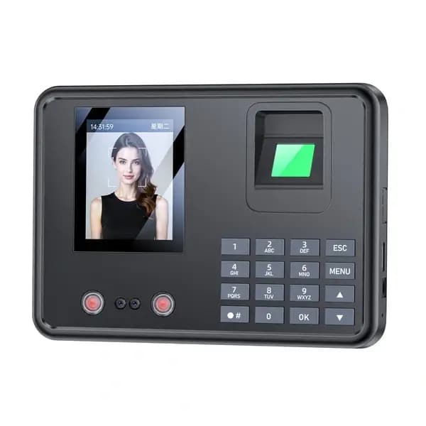 Badgeuse digital Yesido – Résolution 300K – Caméra infrarouge – Reconnaissance faciale – Accessibilité H24 et 7j/7 – Empreintes palmaires – Mots de passe – Empreintes digitales – KM30