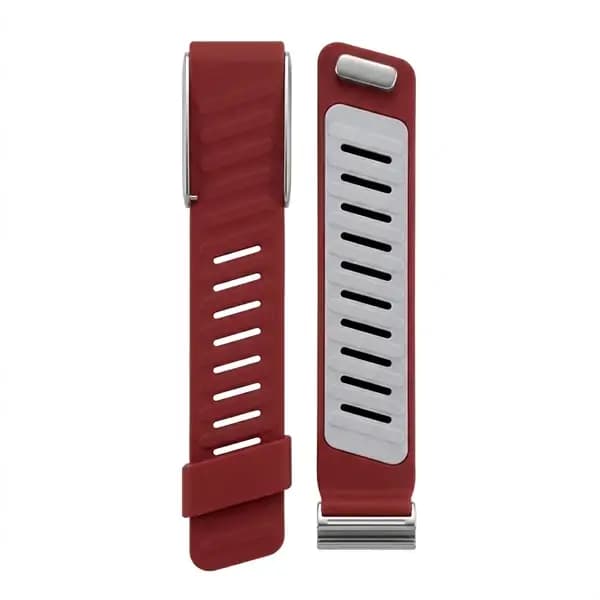 Bracelet de remplacement pour la montre Whoop – Silicone – Rouge