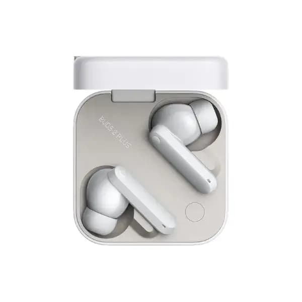 Écouteurs CMF by Nothing Buds 2 Plus – Bluetooth ANC 50 dB – Hi-Res LDAC 61,5h & IP55 – Gris Clair – A10600104