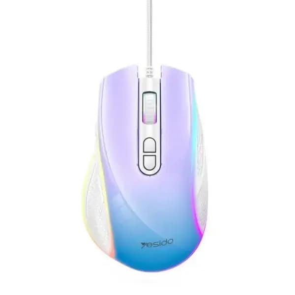 Souris Gaming Filaire RGB 7200 DPI – 8 Boutons Programmables – Capteur Optique USB – YESIDO KB5